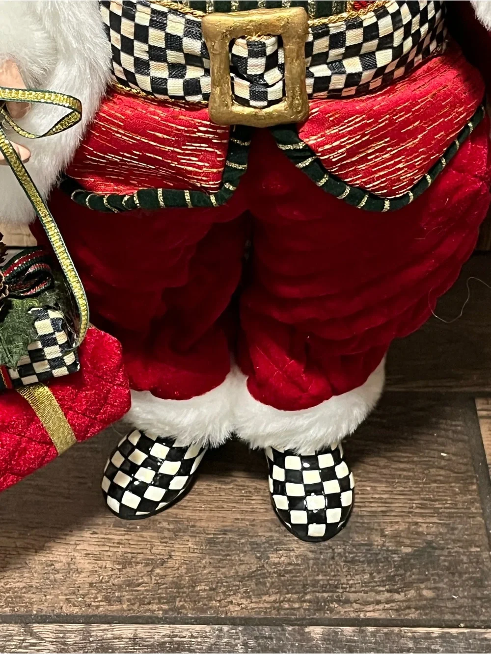 McKenzie Childs Santa Claus